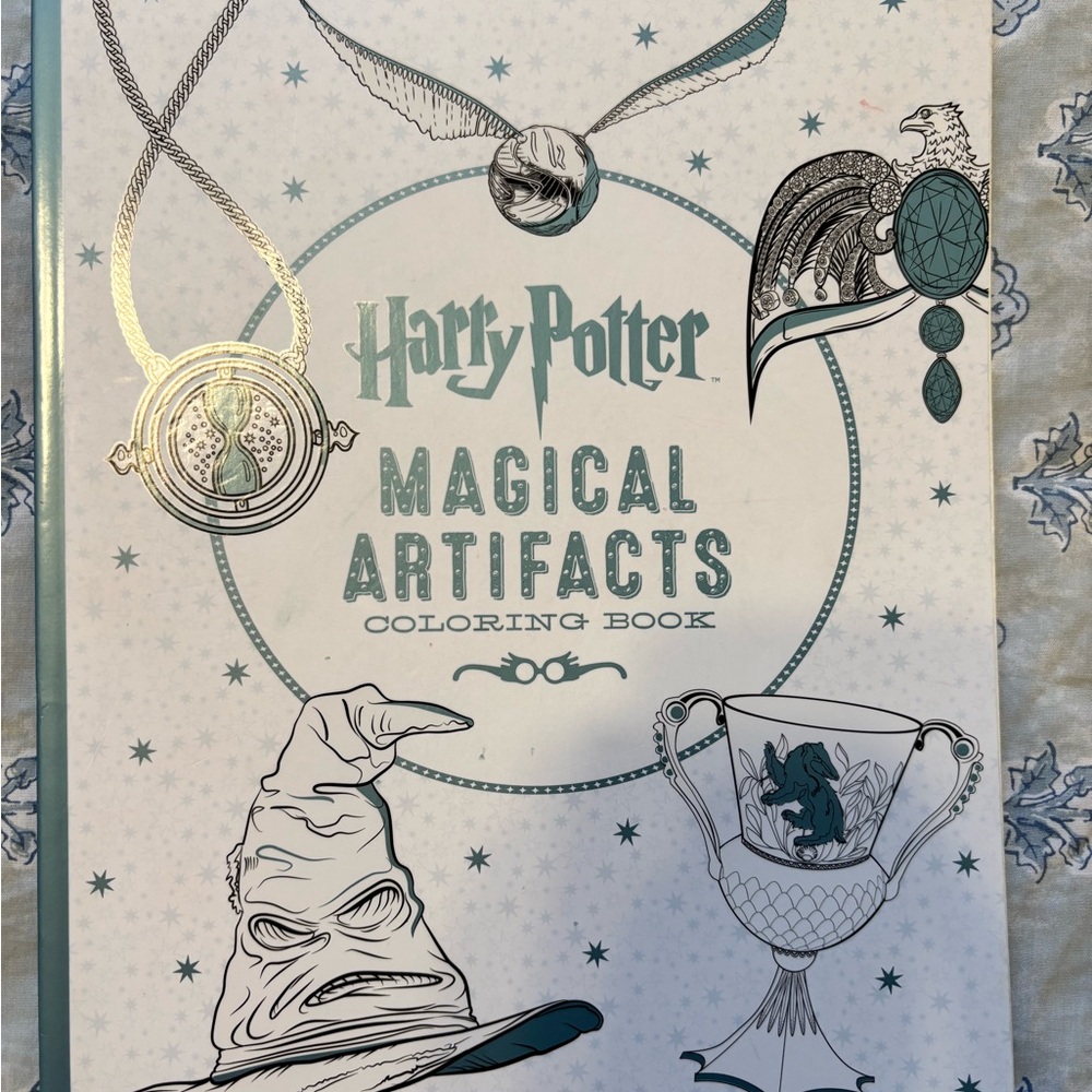 Harry Potter Magical Artifacts Coloring Book